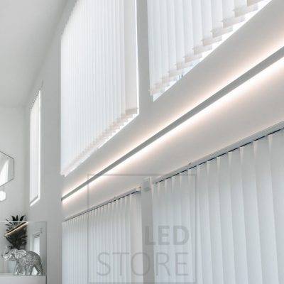 Indirekte 2 wandmontierte led bänder profil