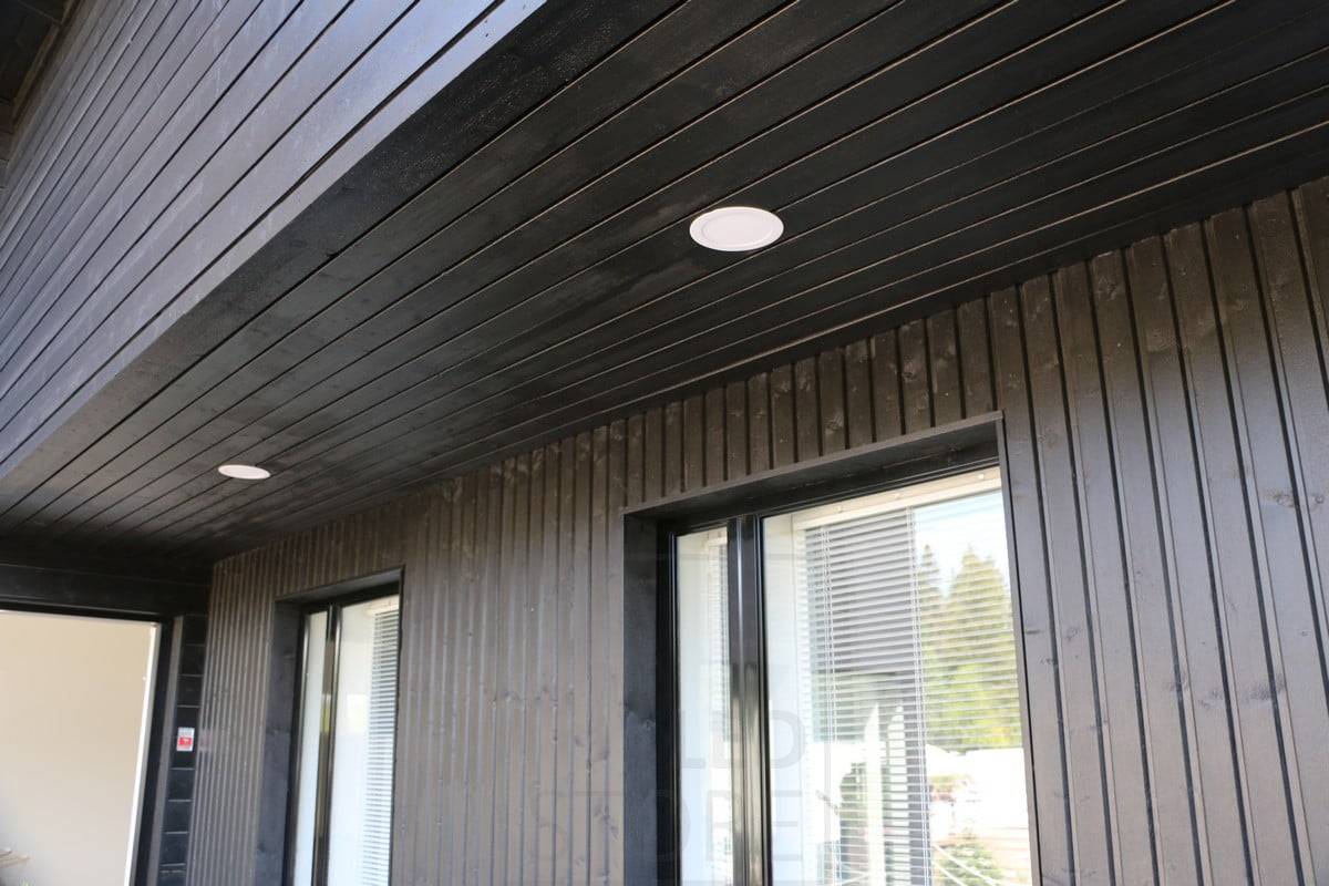 Wohnungsmesse 2019: 160mm led plafond in der Traufe. Ledstore.fi