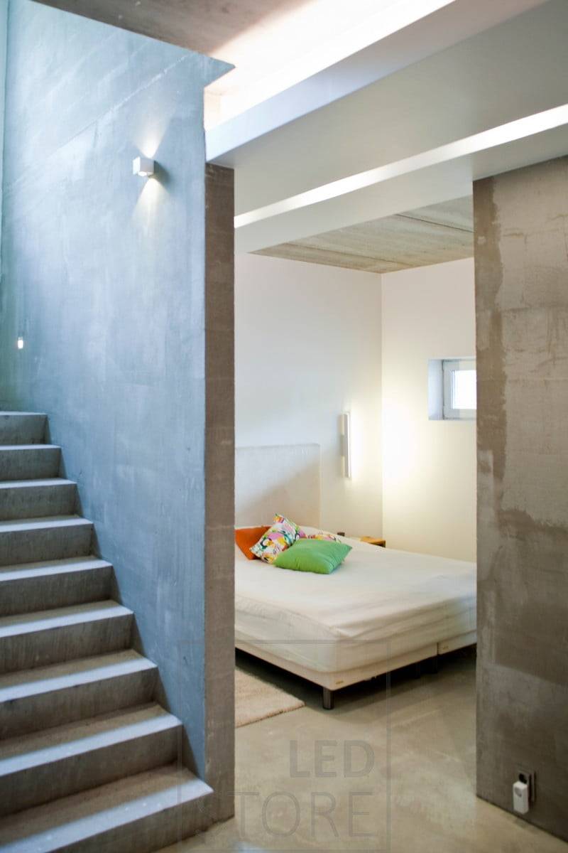 LED WALL BLADE ist eine multifunktionale LED-Leuchte. Die Leuchte kann vertikal, z.B. in einem Schlafzimmer, als Leselicht am Bett, oder horizontal montiert werden. Ledstore.fi