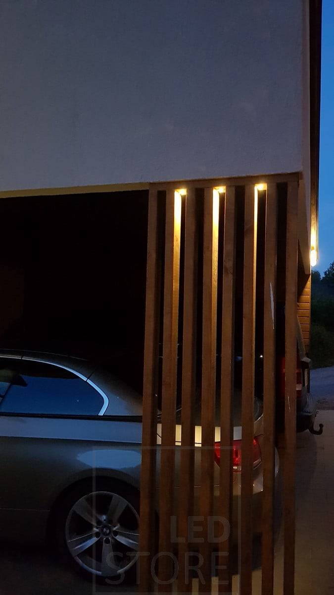 LED-Strahlerserie zur Beleuchtung und Hervorhebung der Umrandung. Geeignet für Feuchträume und Außenbereiche dank IP67-Feuchtigkeitsschutz. Ledstore.fi