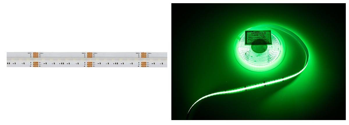COB RGB-LED-Bandleuchte ist punktfrei