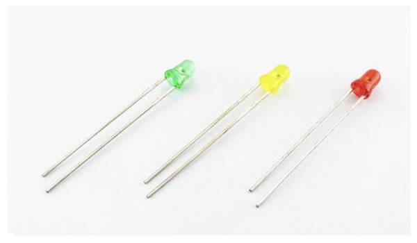DIP-LEDs in verschiedenen Farben