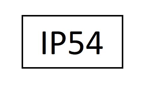 IP Klasse - IP54