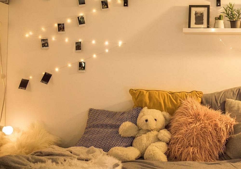 Weihnachtsbeleuchtung im Kinderzimmer das ganze Jahr über