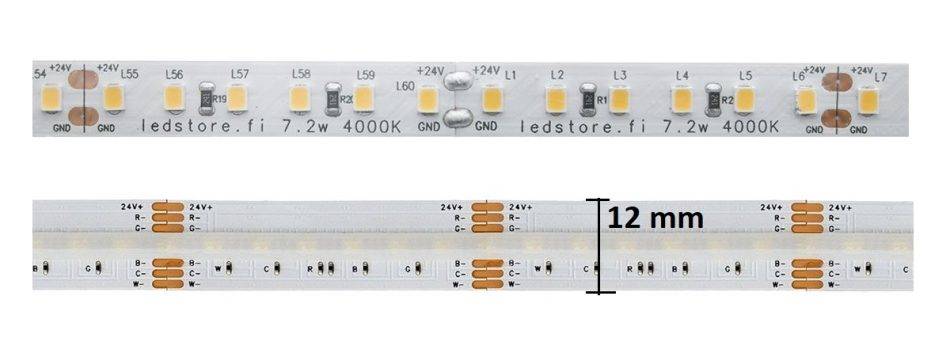 Die Anzahl der Lötstellen in einem LED-Lichtband variiert je nach den Eigenschaften des Bandes