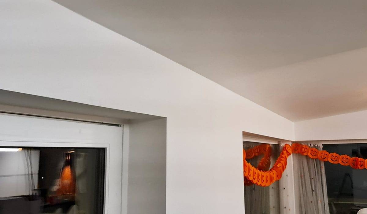 Zu wenig Licht vor der Renovierung mit indirekter Beleuchtung