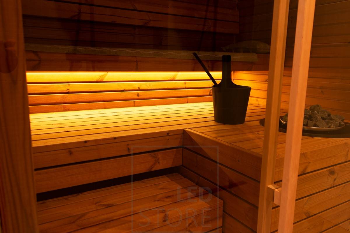 Saunabeleuchtung - Warmes Licht in der Sauna