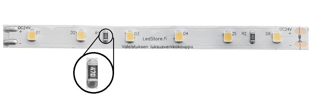 Led Strip IC-Schaltung, weshalb ein Led-Transformator mit Gleichspannung betrieben werden kann