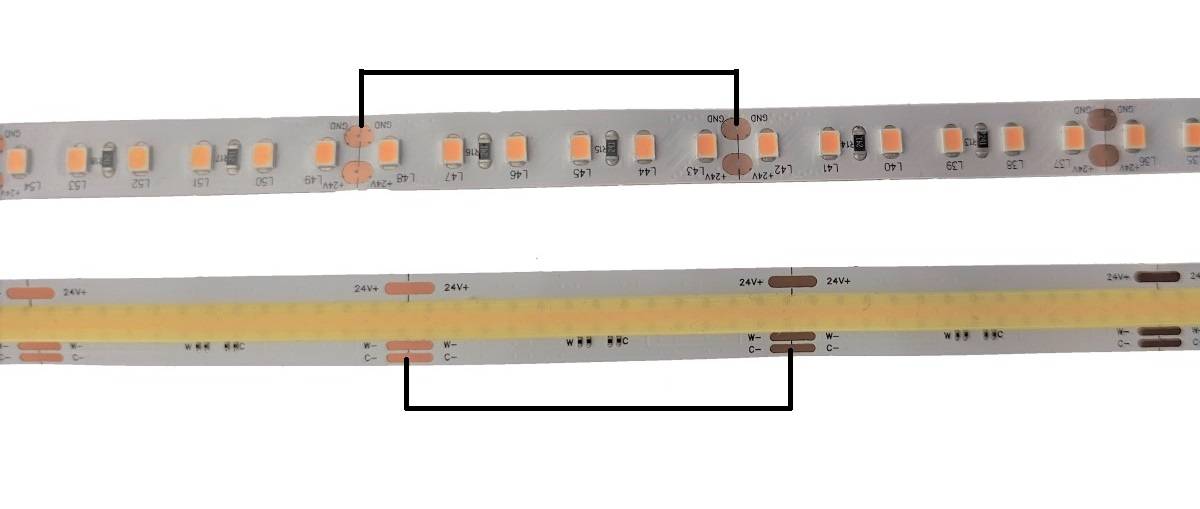 Led-Schaltkreise mit Led-Leuchtstreifen