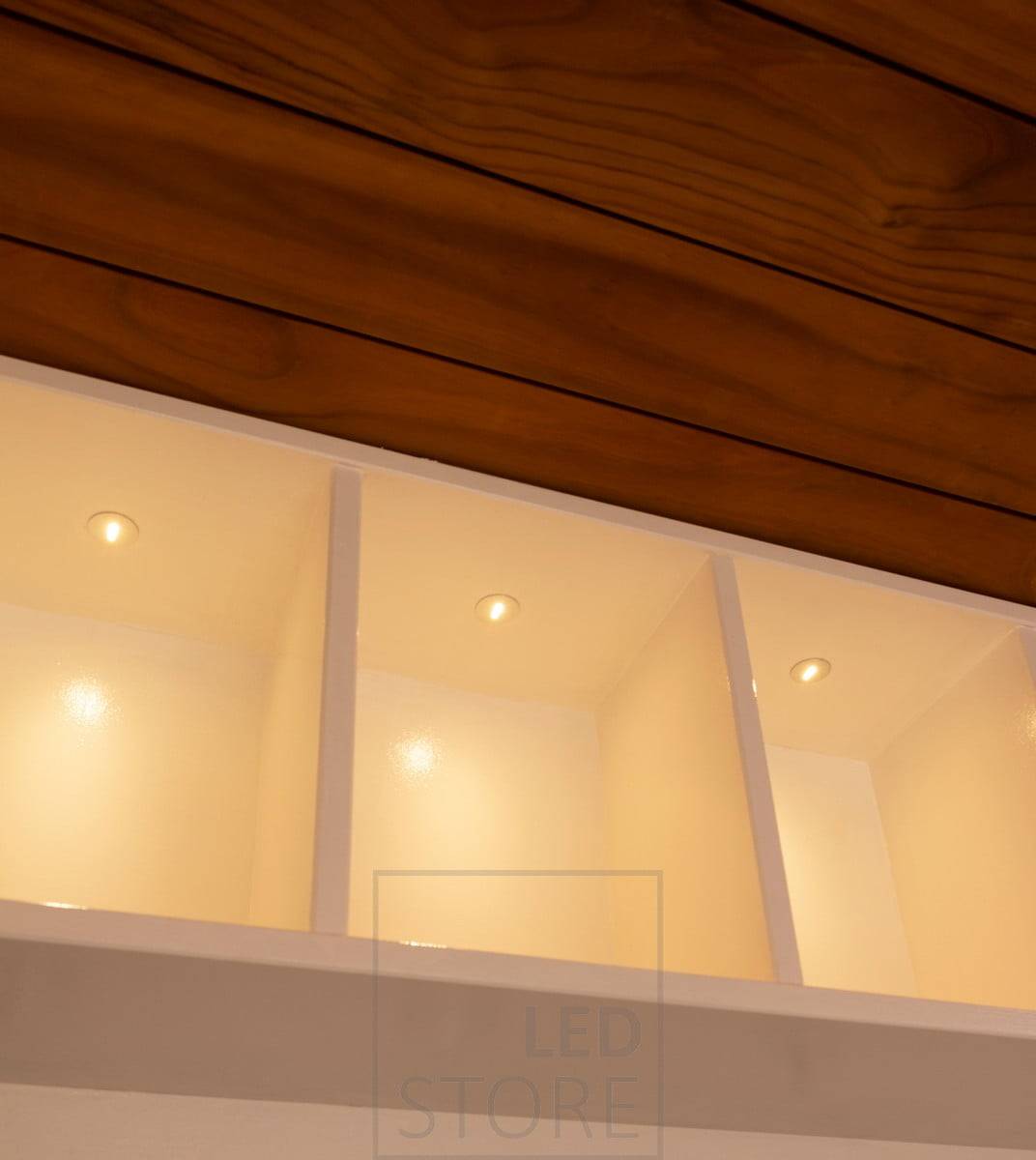 Sauna Serie 1W Strahler zur Beleuchtung von Regalen im Badezimmer. Ledstore.fi