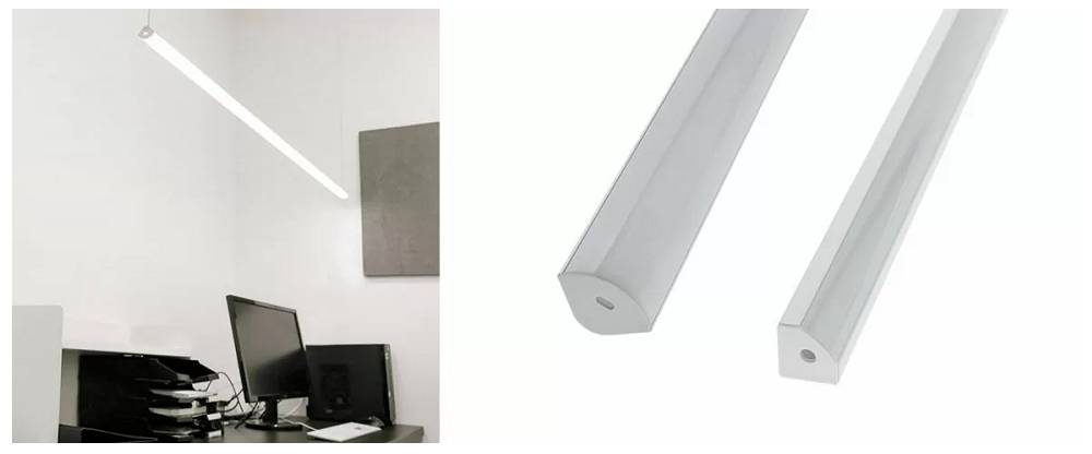 Warum braucht das LED-Band ein Aluminiumprofil? - Aluminium-Eckprofil für LED-Bänder