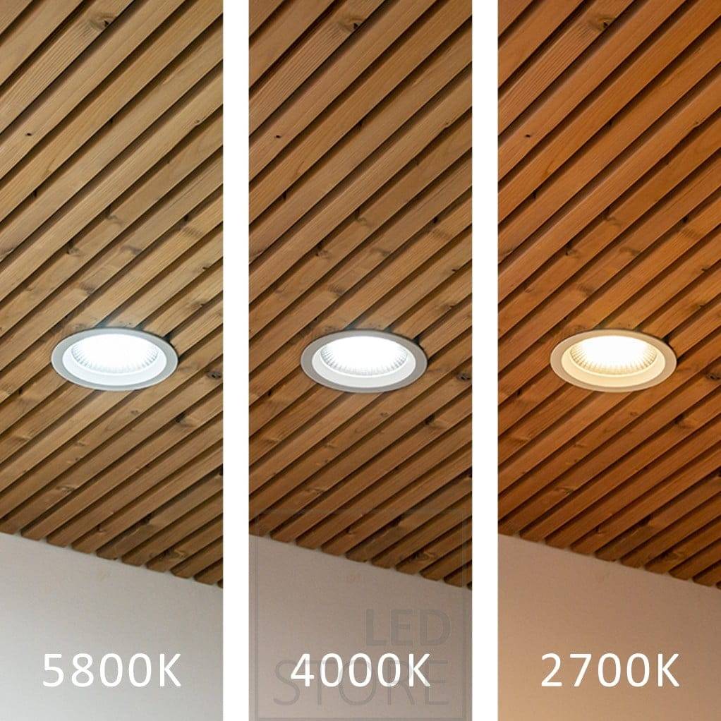 EYE Tiefenstrahler in Deckenstreifen mit stufenloser Farbtemperaturregelung (CCT). Ledstore.fi