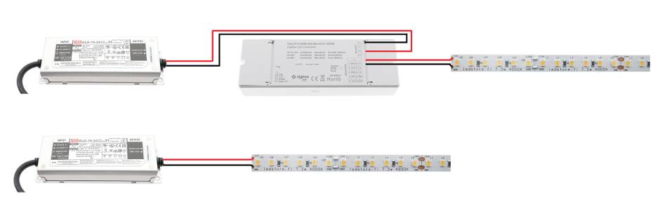 Überspringen Sie den drahtlosen Empfänger, um zu testen, warum die LED-Leiste nicht leuchtet