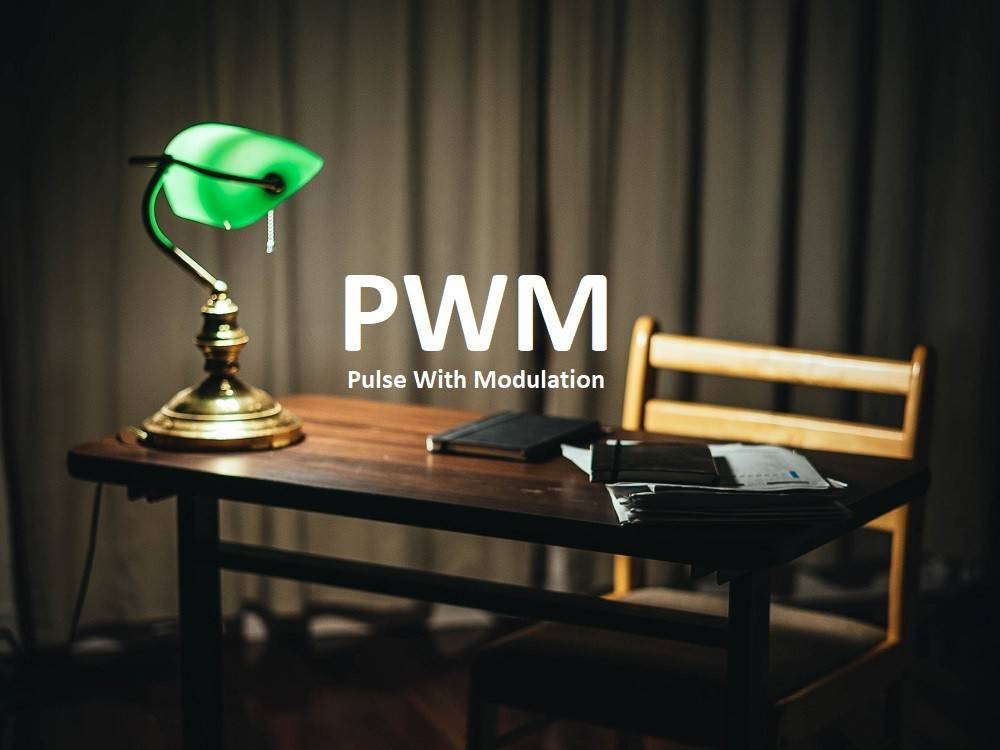 PWM-Dimmen in einer Tischlampe