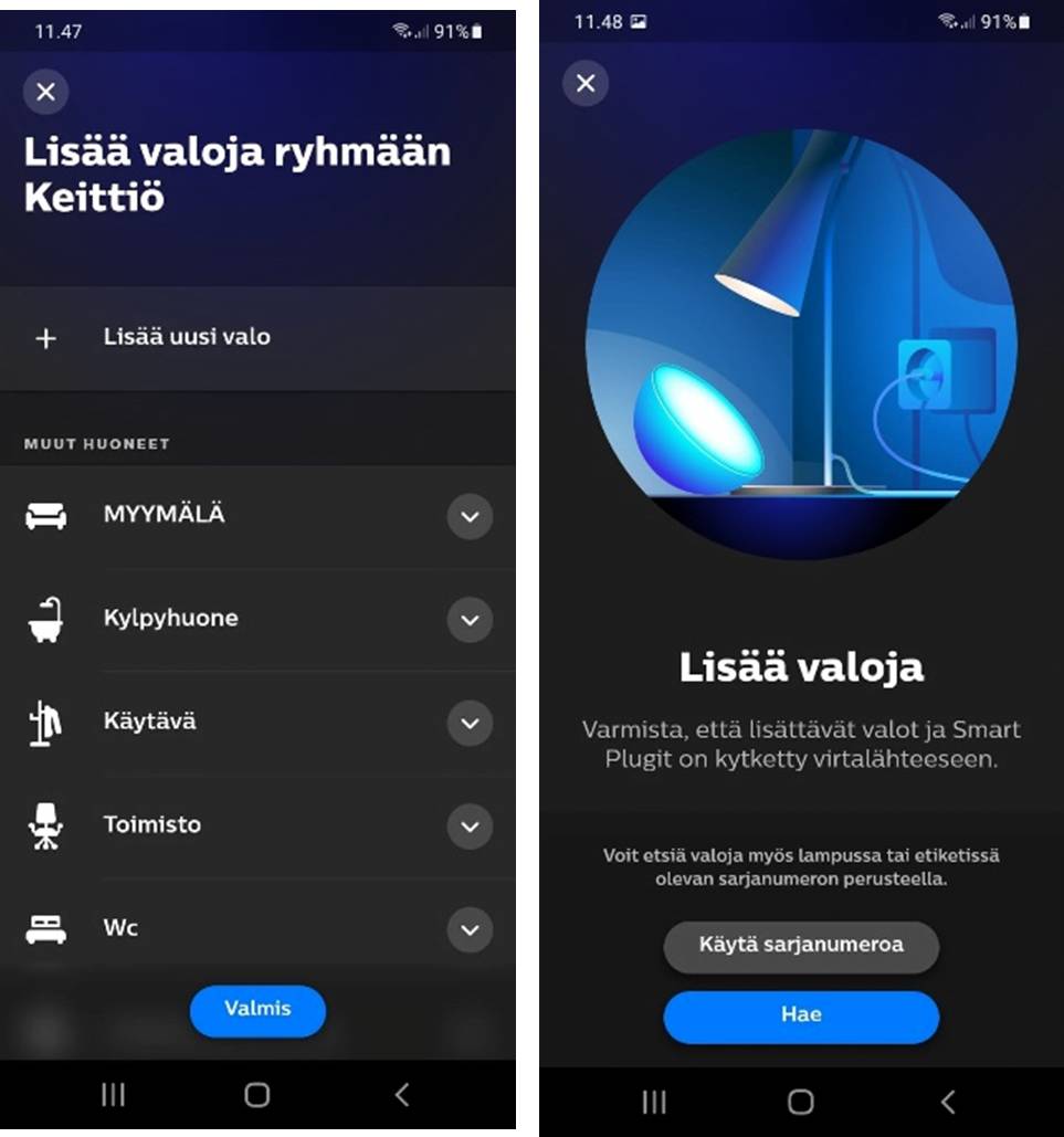 Das Auffinden und Verbinden Ihres Geräts mit Philips Hue ist ganz einfach.