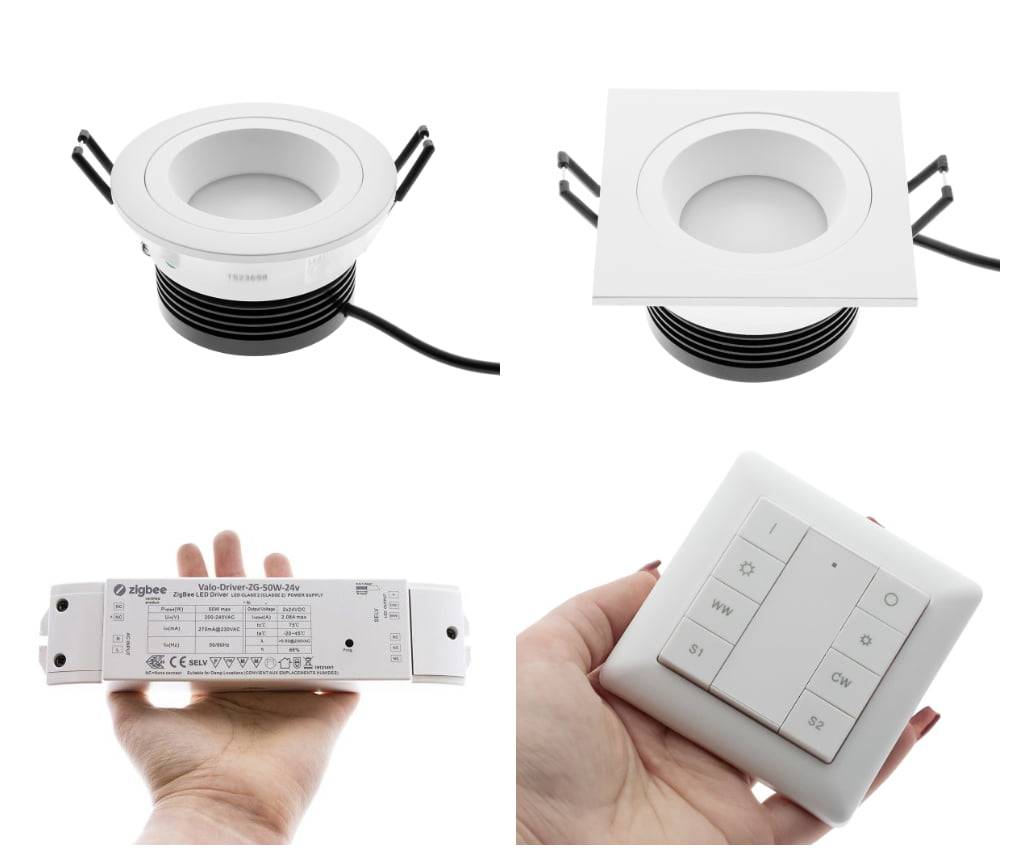 Die Beleuchtung im Badezimmer und in anderen Bereichen wurde mit Zigbee-Geräten gesteuert