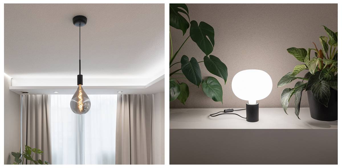 Die Lumen sind bei zwei verschiedenen dekorativen LED-Glühbirnen unterschiedlich