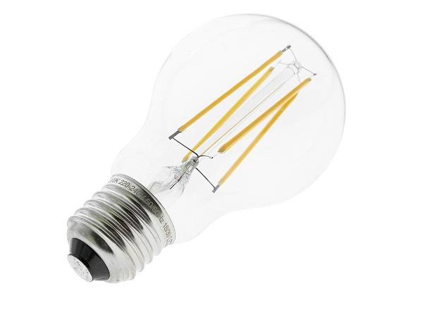 Filament-LED-Glühbirne in dem Artikel Was ist led?