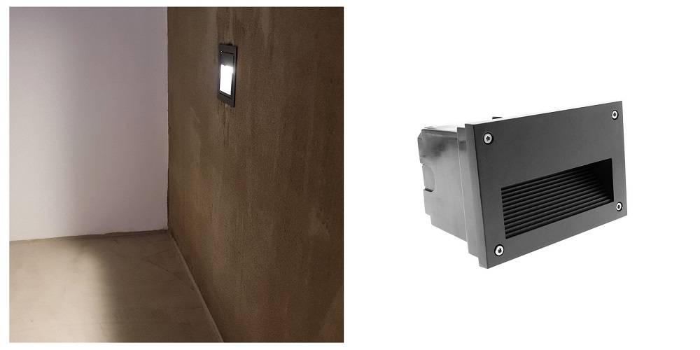 Schwarze Leuchten. Schwarze Wandleuchte und schwarzes Licht für die Inneneinrichtung