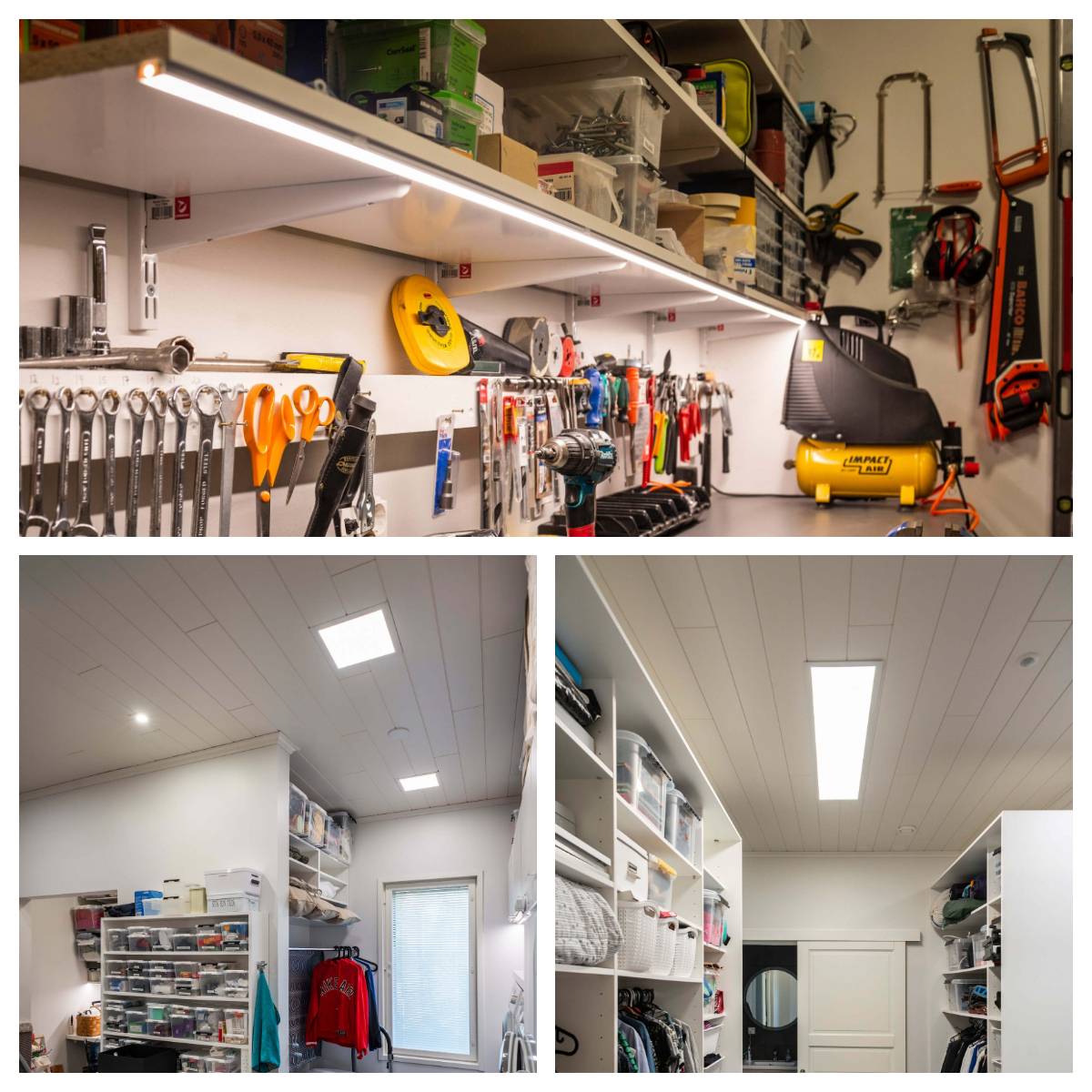Ersatz von Leuchtstoffröhren durch LED-Streifen oder LED-Panel-Leuchten