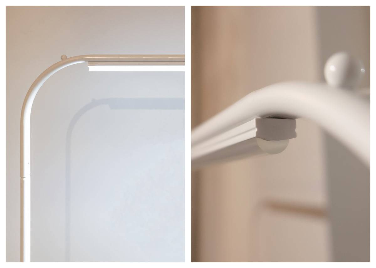 Die LED-Pflanzenbeleuchtung ist mit einer speziellen Profilabdeckung stärker nach unten gerichtet
