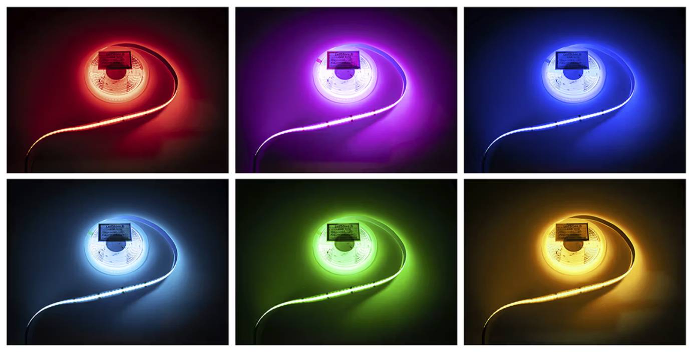 RGB-Band, festliche Beleuchtung erfordert Farbe, die von LED-Bändern problemlos geliefert wird.