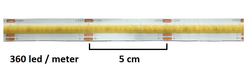 3,6W Meter CCT-LED-Streifen