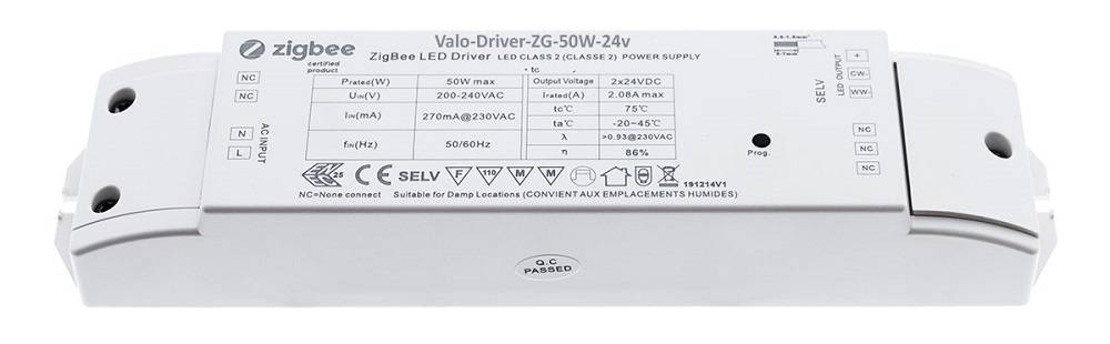 50W Zigbee CCT led Transformator 24V