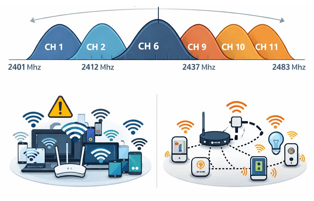 Die Überlastung des Wi-Fi-Netzwerks kann die intelligente Beleuchtung stören, aber Zigbee ermöglicht eine Zukunft mit unterbrechungsfreier LED-Beleuchtung.