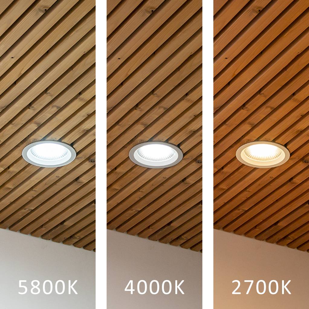 EYE Tiefenstrahler in Deckenstreifen mit stufenloser Farbtemperaturregelung (CCT) Ledstore.fi