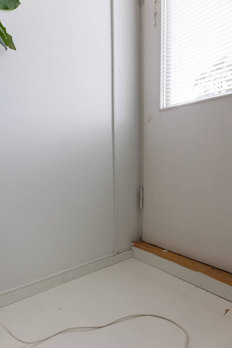 Das Rohr kann bis zur Steckdose verlängert werden.