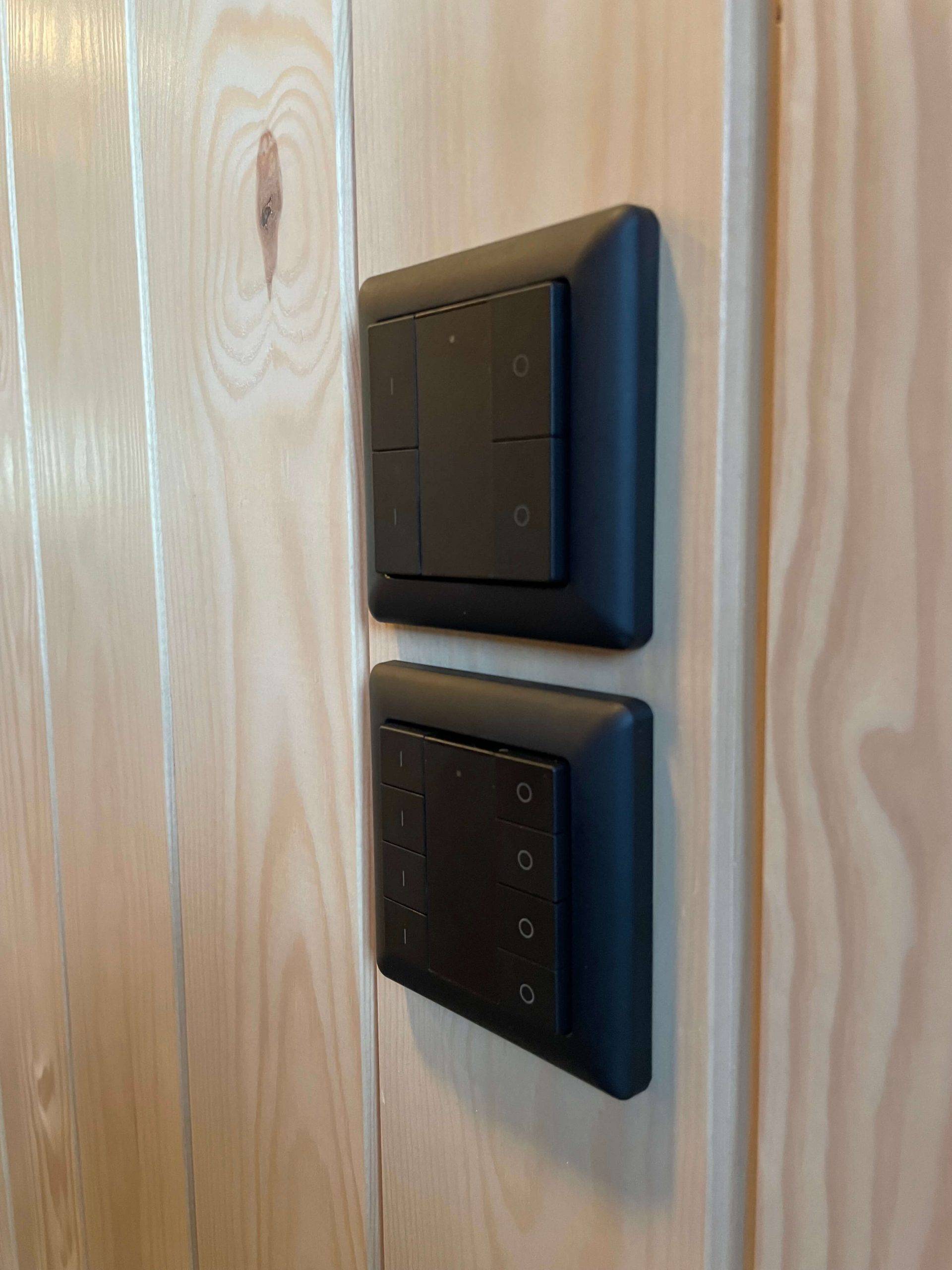 Drahtlose Zigbee-Tasten.