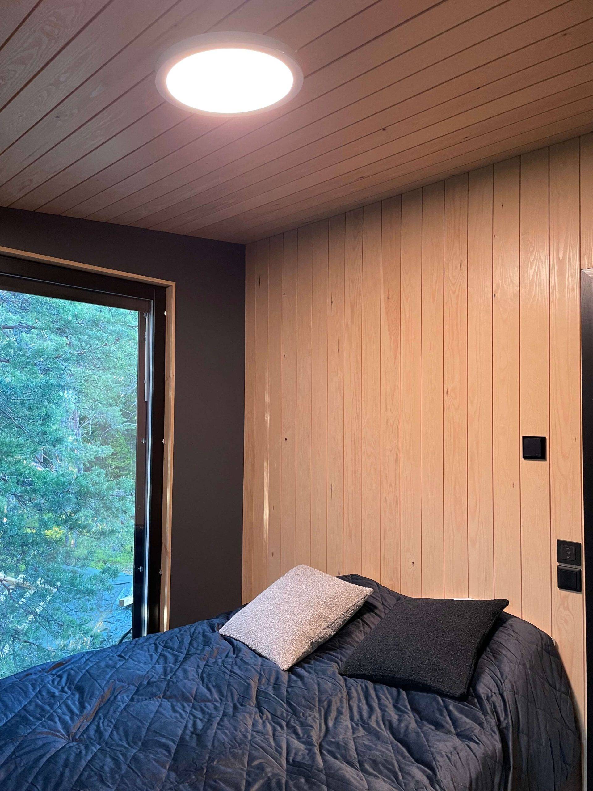 Plafond280 flache Aufbauleuchte.